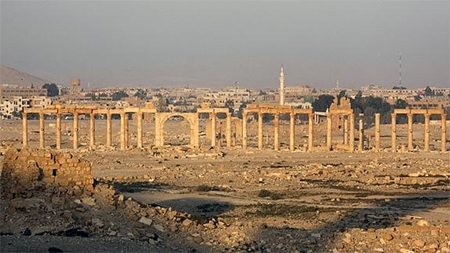 ruinas de la histórica ciudad de Palmira Daesh se apodera de la histórica ciudad de Palmira